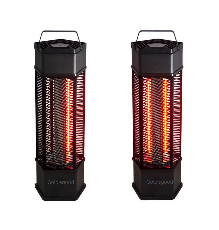 Bathroom heater waterproof